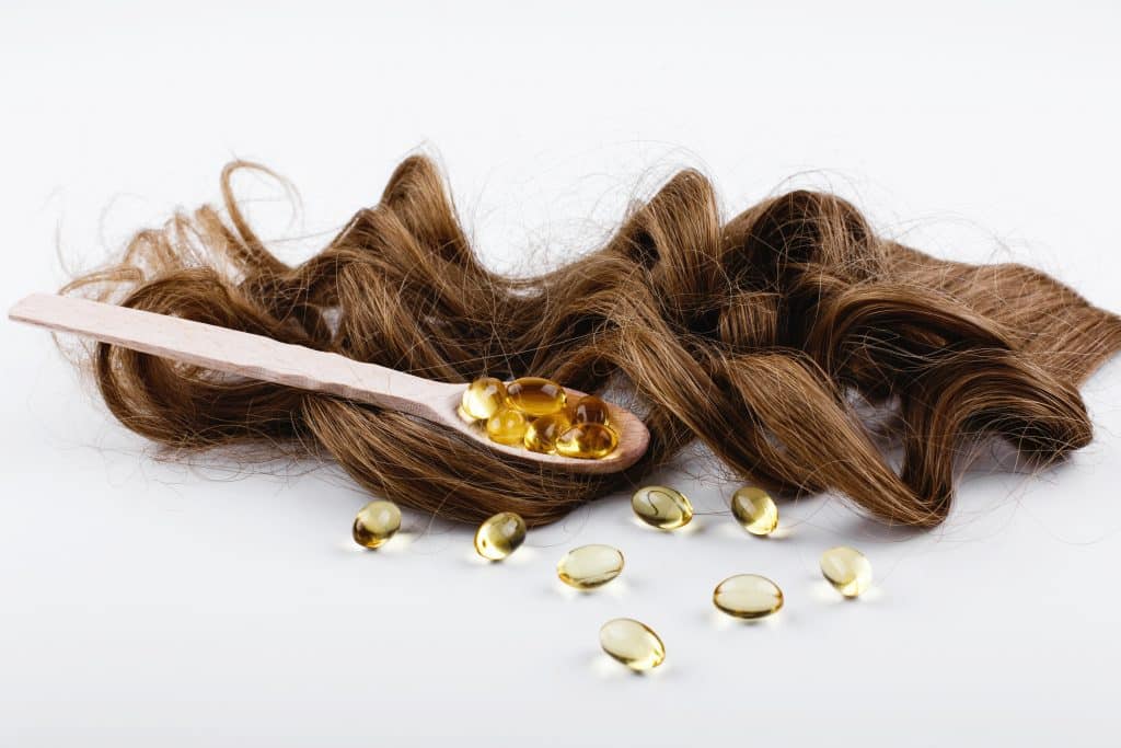Oil Capsule For Hair With Vitamin E