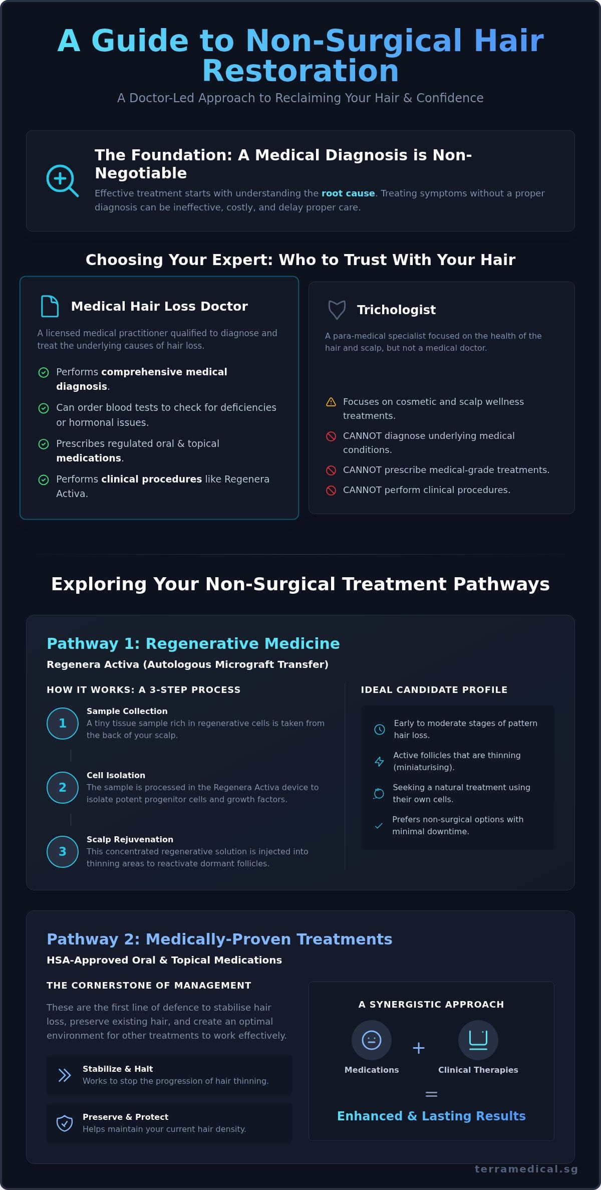 Hair Restoration in Singapore: A Doctor's Guide to Non-Surgical Solutions